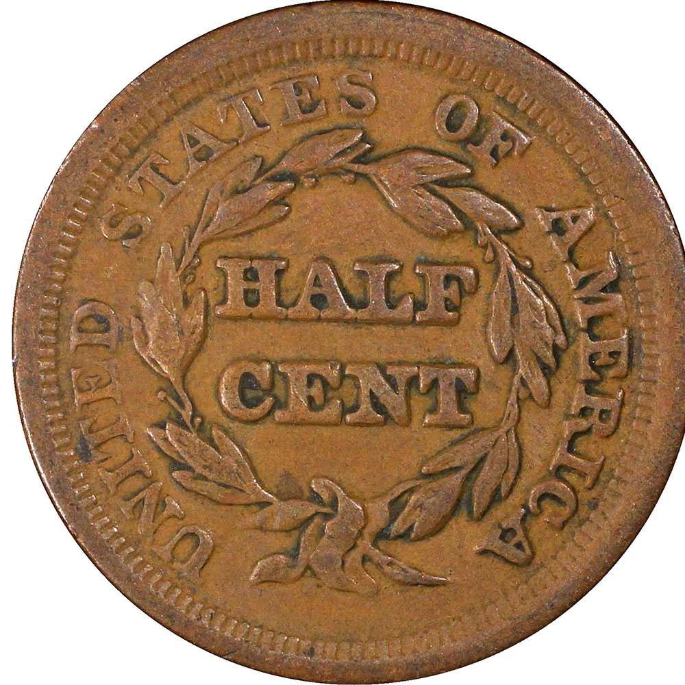 1856-1/2c-Braided-Hair-Half-Cent-#2